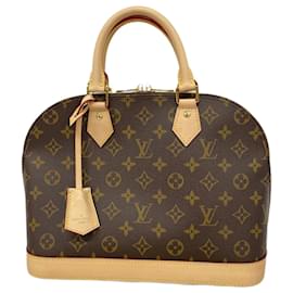 Louis Vuitton-Louis Vuitton Monogram Alma PM Handbag-Brown