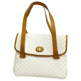 Céline-Celine Macadam Handbag-Brown,White
