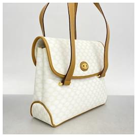 Céline-Celine Macadam Handbag-Brown,White