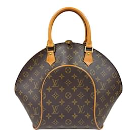 Louis Vuitton-Louis Vuitton Ellipse MM Monogram Handbag-Brown