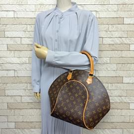 Louis Vuitton-Louis Vuitton Ellipse MM Monogram Handbag-Brown