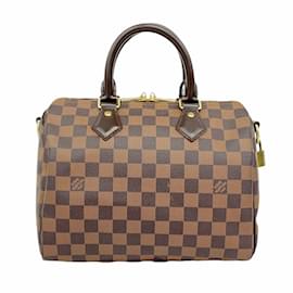 Louis Vuitton-Louis Vuitton Damier Speedy Bandouliere 25 Handbag-Damier ebene