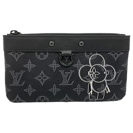 Pochette Apollo PM Vivienne Monogram Eclipse di Louis Vuitton Nero