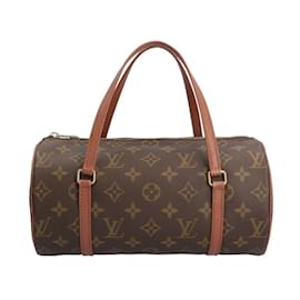 Louis Vuitton-Louis Vuitton Papillon 26 Monogram Shoulder Bag-Brown,Monogram