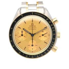 Omega-OMEGA Speedmaster Automatic Men's Wristwatch-Silvery