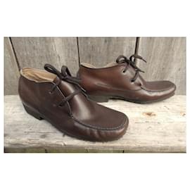 Autre Marque-Boots-Dark brown