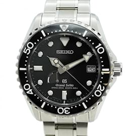 Seiko-Seiko Grand 9R65-0AM0 Black Dial Men's Watch-Other