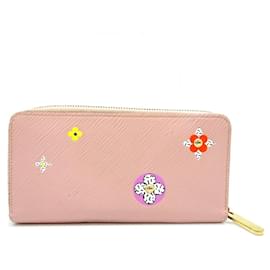 Louis Vuitton-Louis Vuitton Monogram Flower Zippy Wallet-Pink