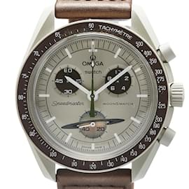 Autre Marque-Swatch x Omega Moon Mission to Saturn Bio Ceramic Watch-Other