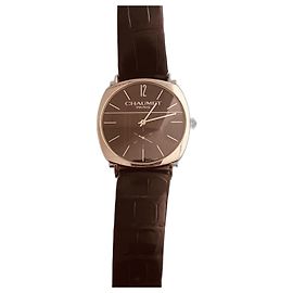 Orologio Chaumet Dandy Acciaio Quadrante Nero Nero