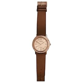 Reloj Hermès Clipper Automático Acero Eggshell Blanco roto
