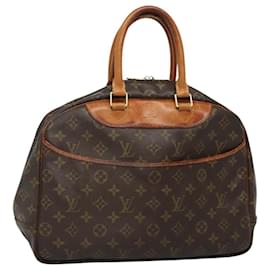 Louis Vuitton-LOUIS VUITTON Monogram Deauville Hand Bag M47270 LV Auth BA810-Monogram