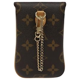 Louis Vuitton-LOUIS VUITTON Monogram Etui Telephonne MM Cell Phone Case M66546 LV Auth EC799-Monogram