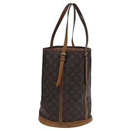 Louis Vuitton-LOUIS VUITTON Monogram Bucket GM Shoulder Bag M42236 LV Auth IN060-Monogram