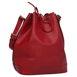 Louis Vuitton-LOUIS VUITTON Epi Noe Shoulder Bag Red M44007 LV Auth BD1048-Red