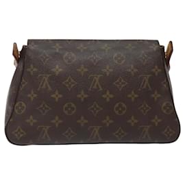 Louis Vuitton-LOUIS VUITTON Monogram Mini Looping Shoulder Bag M51147 LV Auth BD683-Monogram