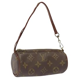 Louis Vuitton-LOUIS VUITTON Monogram Papillon Pouch Vintage LV Auth BA530-Monogram