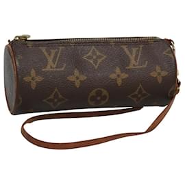 Louis Vuitton-LOUIS VUITTON Monogram Papillon Pouch LV Auth BA520-Monogram