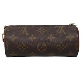 Louis Vuitton-LOUIS VUITTON Monogram Papillon Pouch LV Auth BA520-Monogram