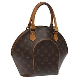 Louis Vuitton-LOUIS VUITTON Monogram Ellipse PM Hand Bag M51127 LV Auth BA772-Monogram