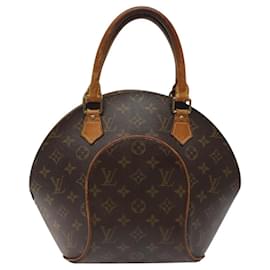 Louis Vuitton-LOUIS VUITTON Monogram Ellipse PM Hand Bag M51127 LV Auth BA772-Monogram