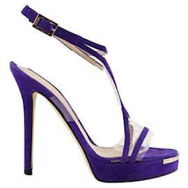 Fendi-Suede heels-Purple