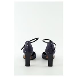 Dior-Leather heels-Blue