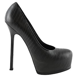 Saint Laurent-Leather heels-Black