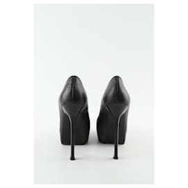 Saint Laurent-Leather heels-Black