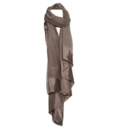 Hermès-Hermes, Uni scarf in beige-Other