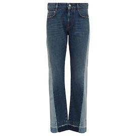 Stella Mc Cartney Jeans reto mid-rise com recortes STELLA MCCARTNEY Azul Azul claro Azul escuro