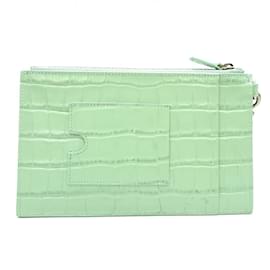Balenciaga-Balenciaga Embossed Leather Pouch-Other