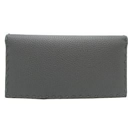 Fendi-Fendi Galleria Men's Long Wallet-Brown