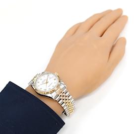 Rolex-Rolex Datejust Oyster Perpetual Watch-White,Yellow
