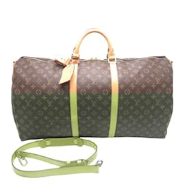 Louis Vuitton-Louis Vuitton Keepall Bandouliere 60 Boston Bag-Brown