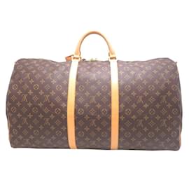 Louis Vuitton-Louis Vuitton Keepall Bandouliere 60 Boston Bag-Brown