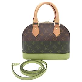 Louis Vuitton-Louis Vuitton Alma BB Women's Handbag-Brown,Monogram