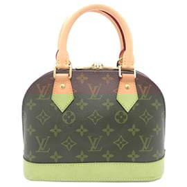 Louis Vuitton-Louis Vuitton Alma BB Women's Handbag-Brown,Monogram