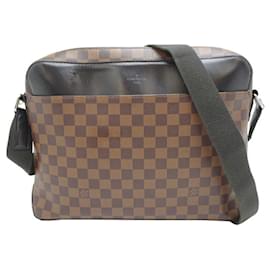 Louis Vuitton-Louis Vuitton Jake MM Men's Shoulder Bag-Brown,Damier ebene