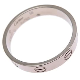 Cartier-Cartier Mini Love Men's Ring in 18K White Gold-Other