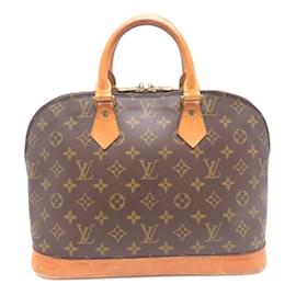 Louis Vuitton-Louis Vuitton Alma Women's Handbag-Brown