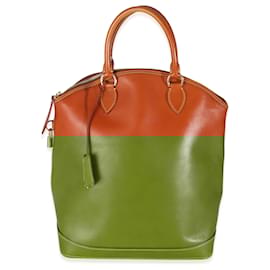 Louis Vuitton-Louis Vuitton Caramel Calfskin Nomade Vertical Lockit-Brown