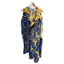 Balenciaga-Robes-Multicolore