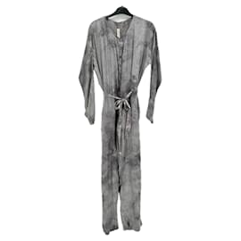 Autre Marque-RAQUEL ALLEGRA Jumpsuits T.US 0 Cotton-Grey