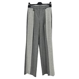Lorena Antoniazzi-LORENA ANTONIAZZI Trousers T.IT 38 Wool-Grey