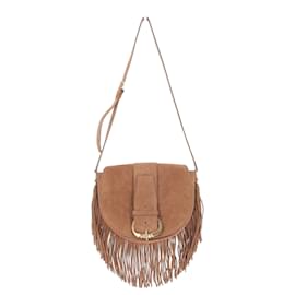 Céline-CELINE Handbags T.  Suede-Brown