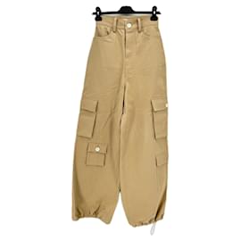 Autre Marque-THE FRANKIE SHOP Trousers T.International XS Cotton-Brown