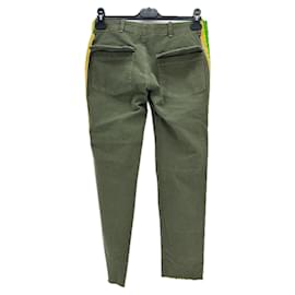 Nili Lotan-NILI LOTAN Trousers T.US 2 Cotton-Khaki