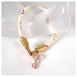 Louis Vuitton-Louis Vuitton Leather Charm Bracelet-Other