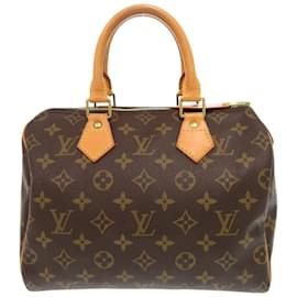 Louis Vuitton-Louis Vuitton Speedy 25 Monogram Handbag-Brown